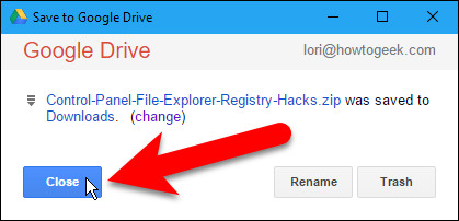 Download files and websites directly from Google Drive in Chrome browser Picture 15