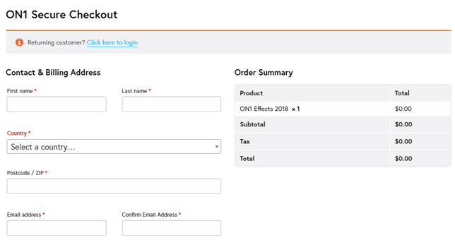 Download for $ 59.99 On1 Effects 2018 photo editing software, free for life Picture 4