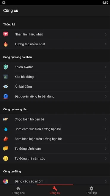 Download Monokai Toolkit - the handy toolkit for Facebook on Android Picture 6