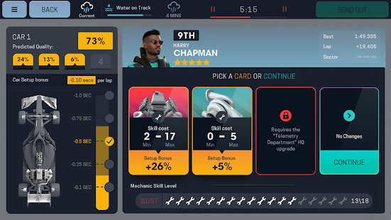 Download Motorsport Manager Mobile 3, a super cool racing team management game, free Picture 3