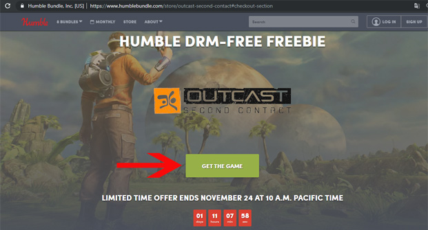 Download Outcast: Second Contac, an open-world action adventure game that is free on the Humble Store Picture 3