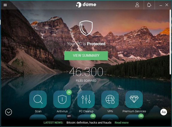 Download Panda Dome Complete, professional antivirus software for 47.94 USD, free of charge Picture 1