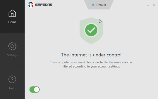 Download SafeDNS Agent for Safe Browsing software for $ 9.95, free of charge Picture 1