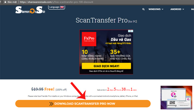 Download ScanTransfer, a $ 20 smartphone and PC copy application, free Picture 2