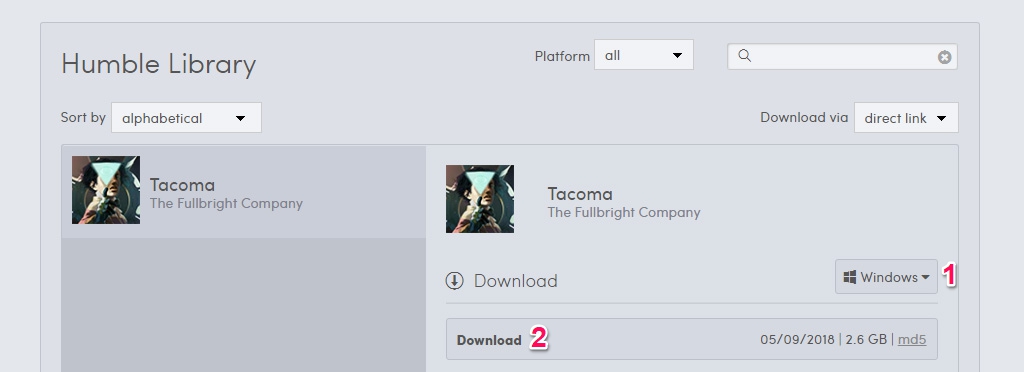 Download Tacoma, a fantasy adventure game for $ 19.99, for free on the Humble Bundle Picture 8