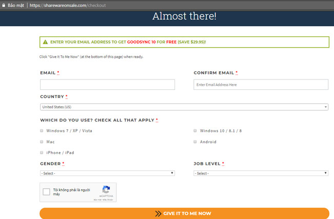 Download the free GoodSync 10 computer data backup tool for $ 29.95, which is free Picture 2