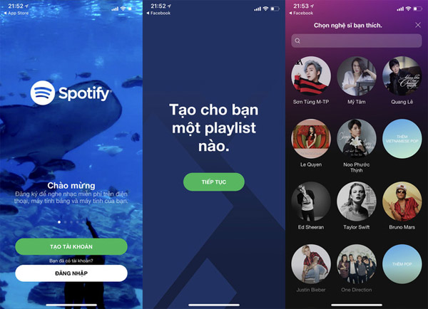 Downloading Spotify in Vietnam, you can use Free, Premium package for VND 59,000 / month Picture 4
