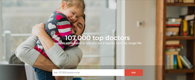 Dr. AI - New service in HealthTap health diagnosis application Picture 1