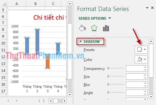 Draw a bar graph with positive and negative values ​​in Excel Picture 11