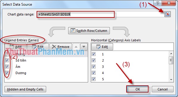 Draw a bar graph with positive and negative values ​​in Excel Picture 14