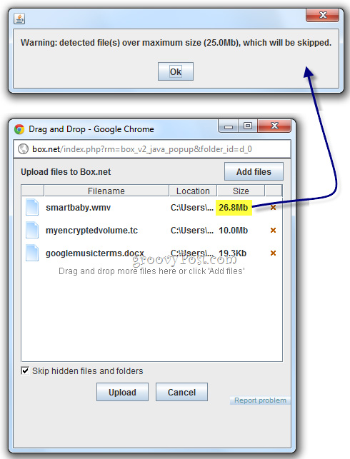 Dropbox and Box.net: Compare free versions Picture 7