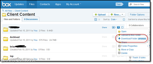 Dropbox and Box.net: Compare free versions Picture 8