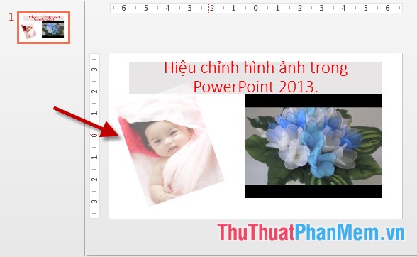Edit, create effects for images in PowerPoint Picture 2