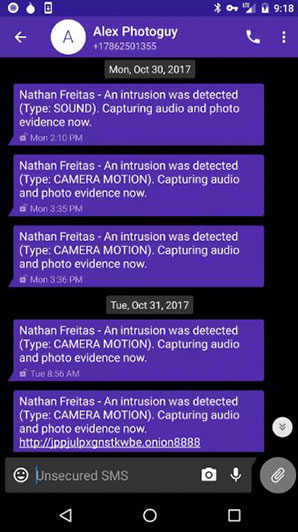 Edward Snowden released an application to turn inexpensive smartphones into security systems Picture 1