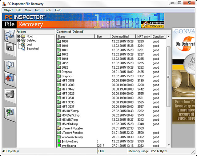 Effective data recovery software on computers Picture 15