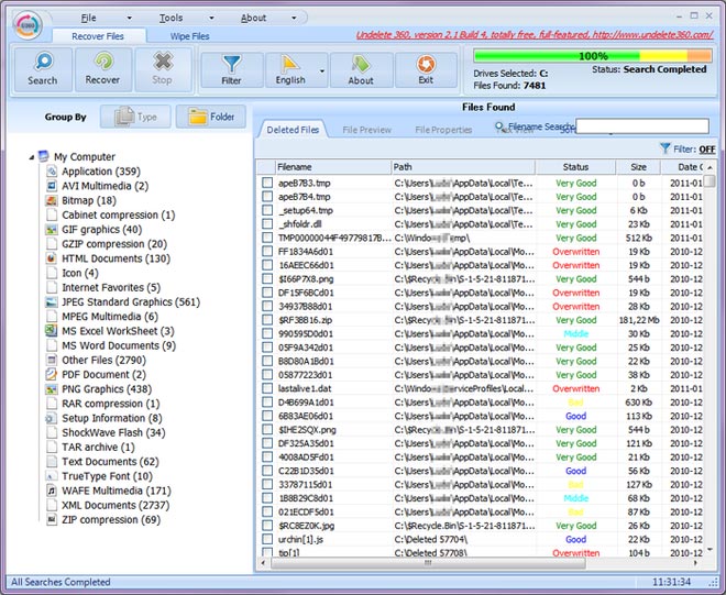 Effective data recovery software on computers Picture 19