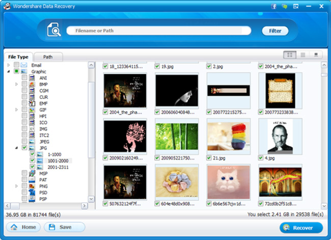 Effective data recovery software on computers Picture 20