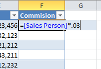 Effectively use table features in Excel 2010 Picture 16