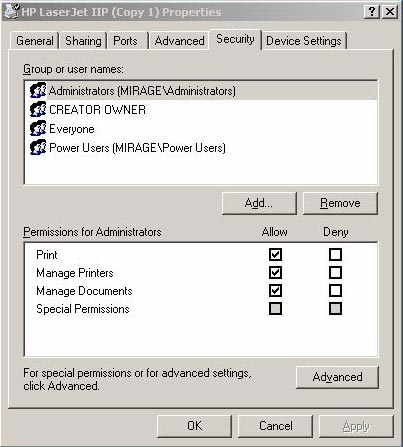 Efficiently exploit printers in Windows Server 2003 (Part 2) Picture 3