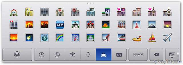 Enable and use Emoji Keyboard mode in iOS 5 Picture 9