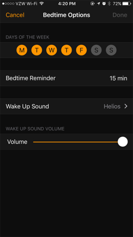 Enable Bedtime sleep monitoring on iOS 10 Picture 10