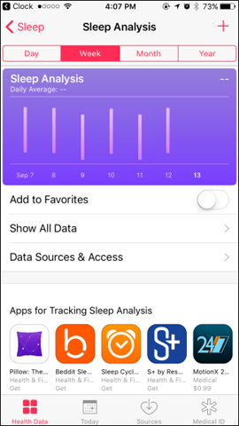 Enable Bedtime sleep monitoring on iOS 10 Picture 11