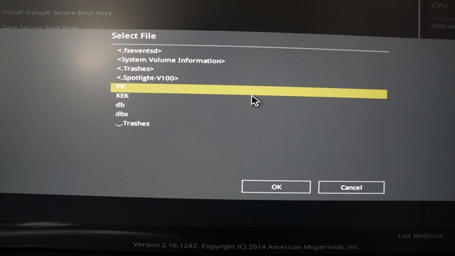 Enable or disable Secure Boot via the ASUS UEFI BIOS utility Picture 15