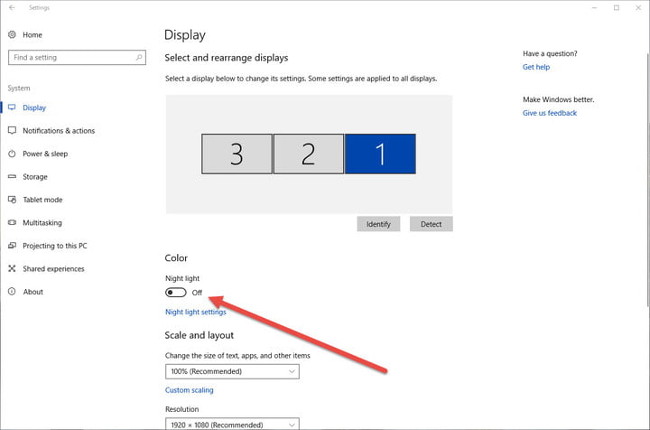 Enable to limit blue light from PC and Mac computer screens to protect sleep - did you know? Picture 1