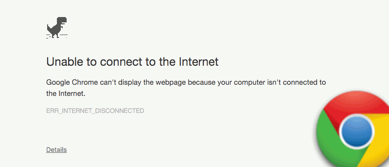 Enable Web browsing mode without Internet connection on Chrome Picture 1
