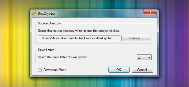 Encrypt Dropbox data storage partition with BoxCryptor Picture 4