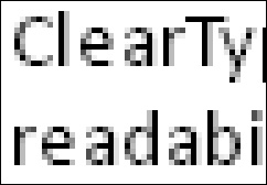 Enhance LCD screen clarity with ClearType technology Picture 1