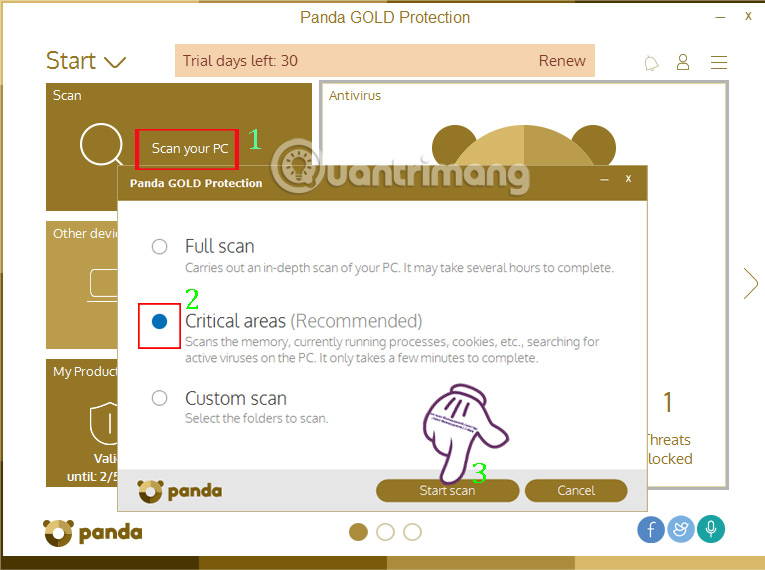 Enhance Windows security with Panda Gold Protection Picture 7