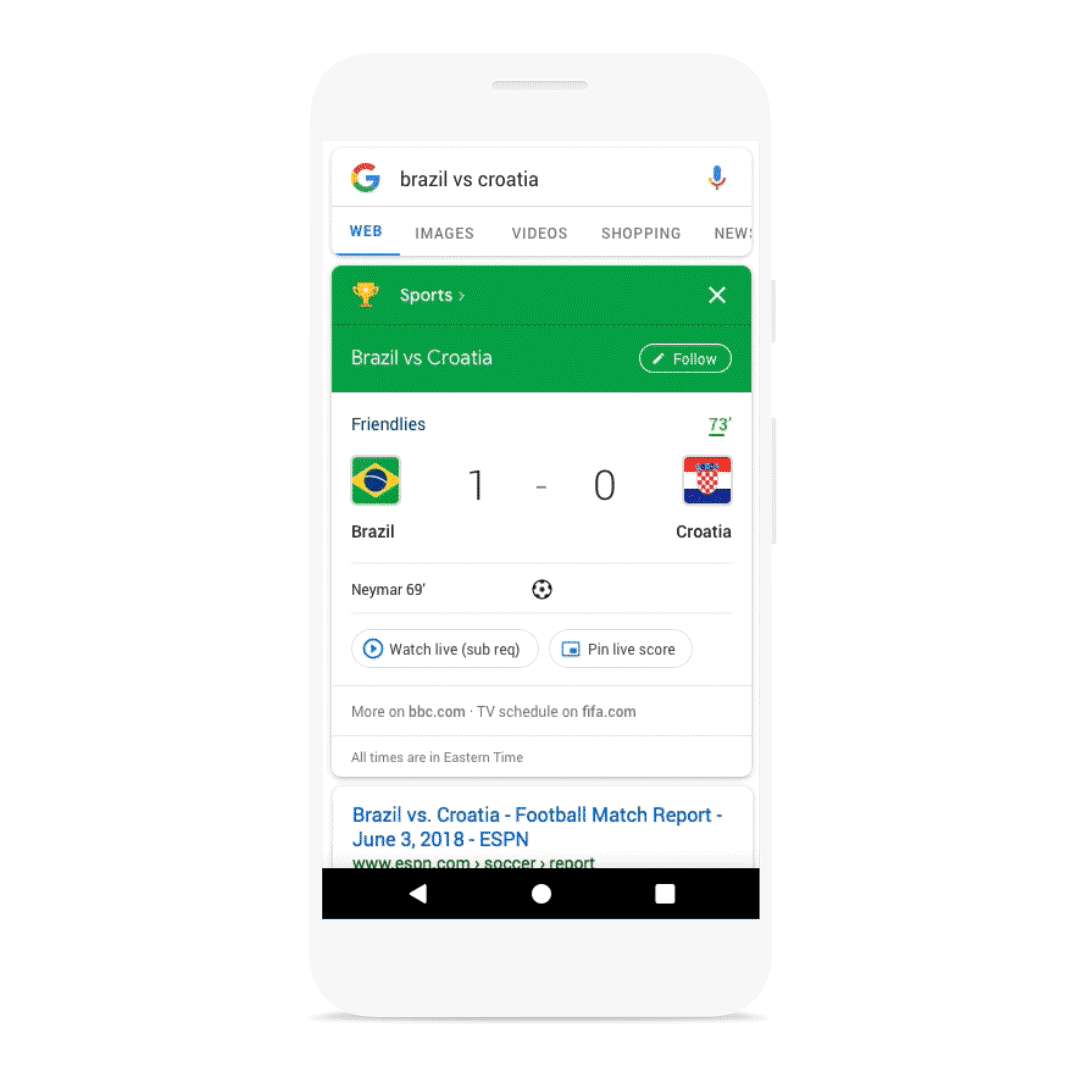 Enjoy the 2018 World Cup with Google's useful services Picture 3
