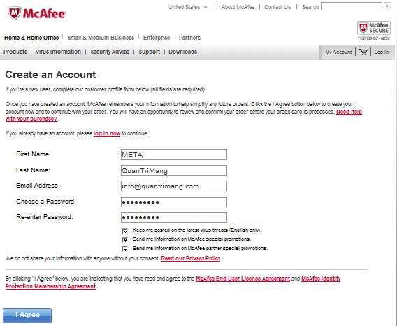 Ensure safety when surfing with McAfee SiteAdvisor Picture 1
