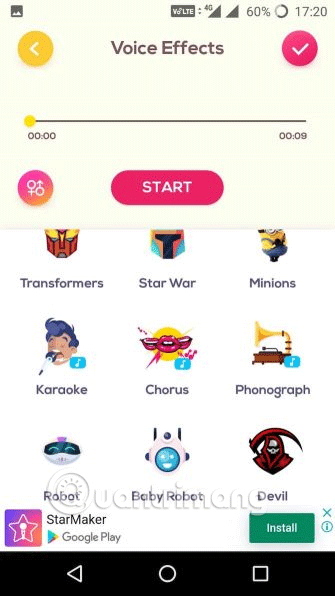 Entertainment with 6 voice changer apps on Android Picture 10