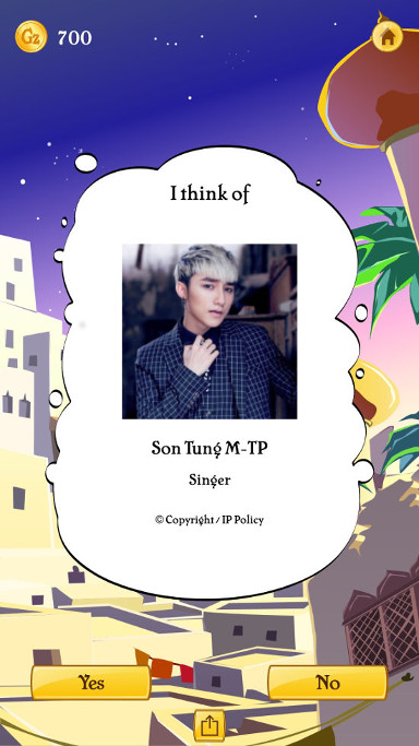 Entertainment with Akinator application, the god of lights can read your thoughts Picture 3
