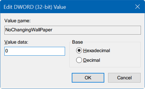 Error 'can't change desktop wallpaper' on Windows 10, this is how to fix it Picture 13