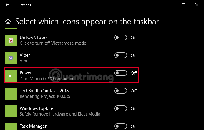 Error losing battery icon on Windows Taskbar 10/8/7 Picture 5