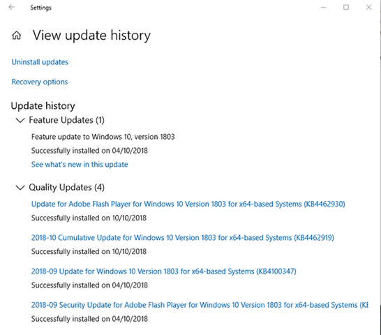 Errors on the latest Windows 10 updates and how to fix them (updated continuously) Picture 9