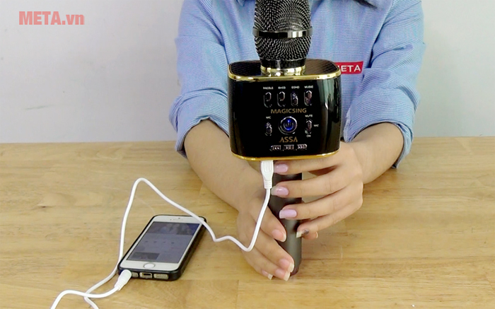 Evaluate bluetooth microphone Magic Sing MP-30 Picture 5