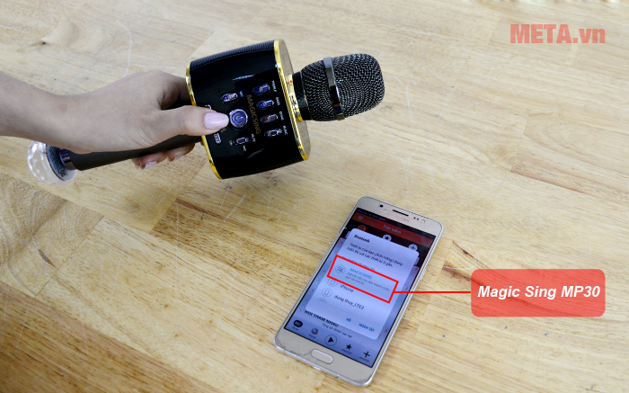 Evaluate bluetooth microphone Magic Sing MP-30 Picture 8