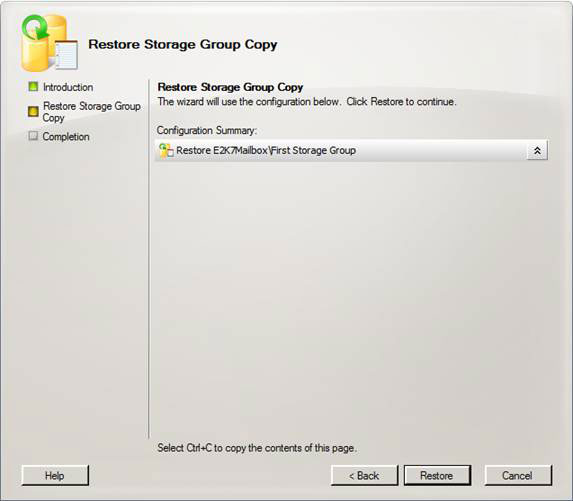 Exchange 2007 SP1: Manage CCR Cluster with the Exchange Management Console Picture 15