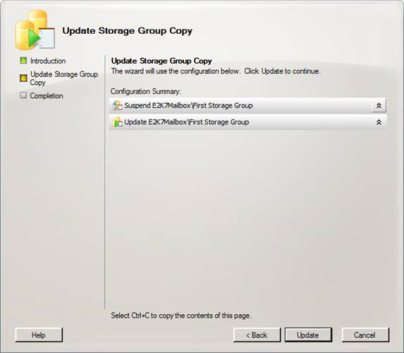 Exchange 2007 SP1: Manage CCR Cluster with the Exchange Management Console Picture 17