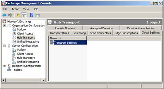Exchange 2007 SP1: Manage CCR Cluster with the Exchange Management Console Picture 21