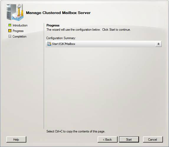 Exchange 2007 SP1: Manage CCR Cluster with the Exchange Management Console Picture 9