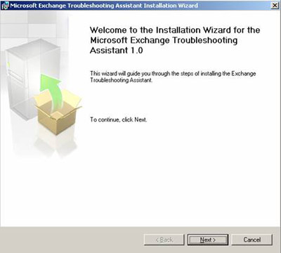 Exchange Troubleshooting Assistant Picture 1