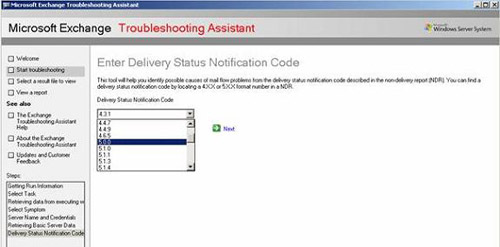 Exchange Troubleshooting Assistant Picture 14