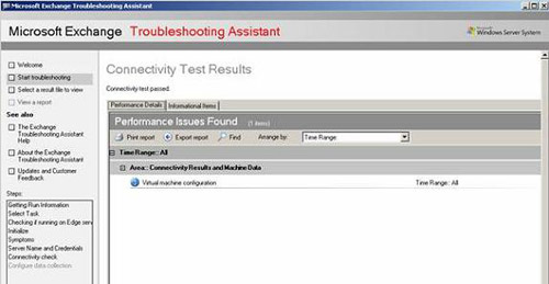 Exchange Troubleshooting Assistant Picture 6