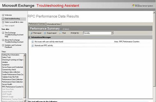Exchange Troubleshooting Assistant Picture 8