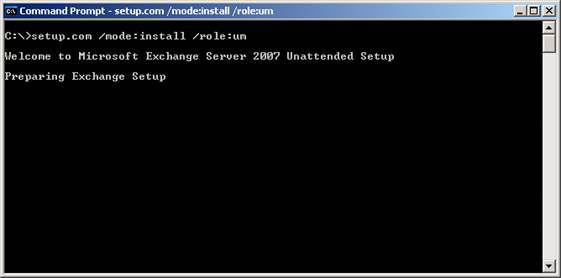 Execute Outlook Voice Access with Exchange Server 2007 (Part 1) Picture 1